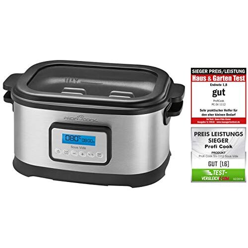 PC SV 1112 Sous-Vide Garer (stainless steel / black)