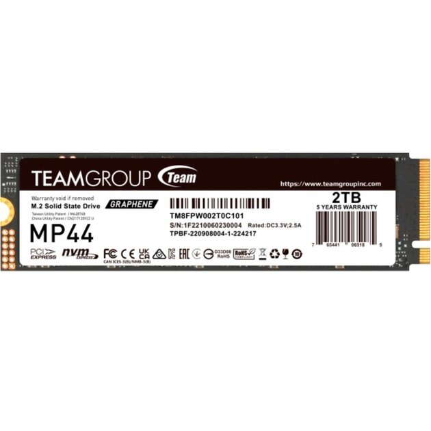 SSD 2TB M.2 PCIe
