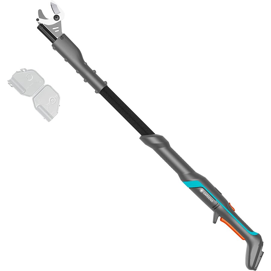 Cordless Pruning Shears EasyCut 110/18V P4A solo, 18V (dark grey/turquoise, without battery and charger, POWER FOR ALL ALLIANCE)