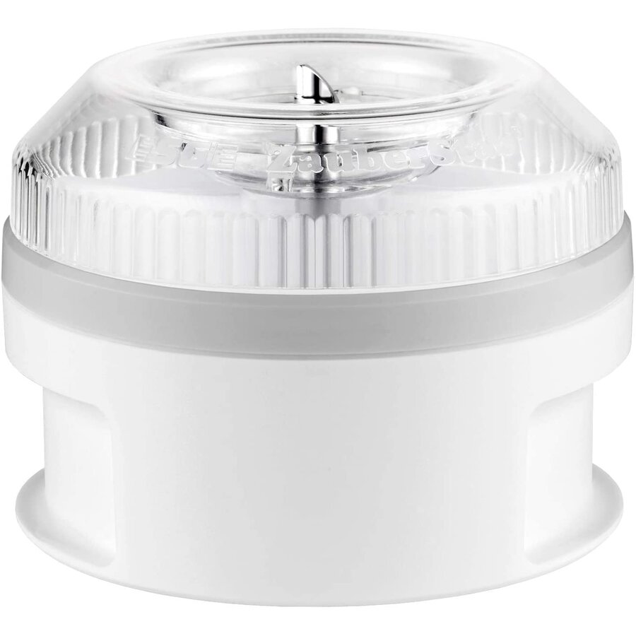 ESGE-Zauberstab 5080 processor including powder disc, with double-winged stainless steel blade, for crushing, grinding or chopping spices, herbs, nuts, etc.