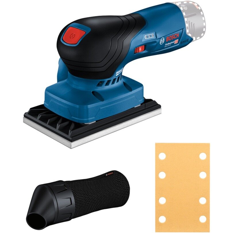 Bosch cordless orbital sander GSS 12V-13 Professional solo (blue/black, without battery and charger)