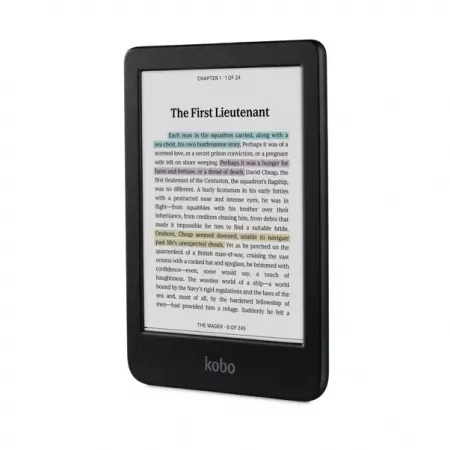eBook reader Kobo Clara Colour 6inch 16GB Wi-Fi Negru ITGalaxy.ro