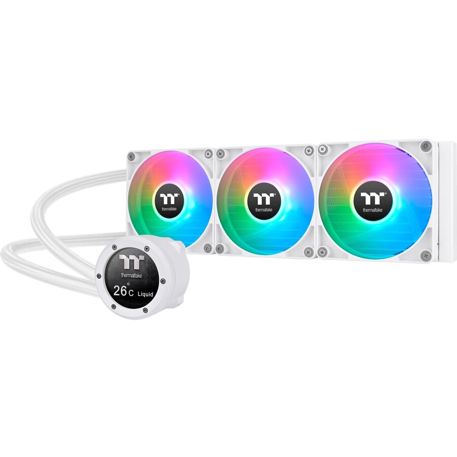 TH360 V2 Ultra ARGB Sync All-In-One Liquid Cooler Snow Edition, water cooling (white)