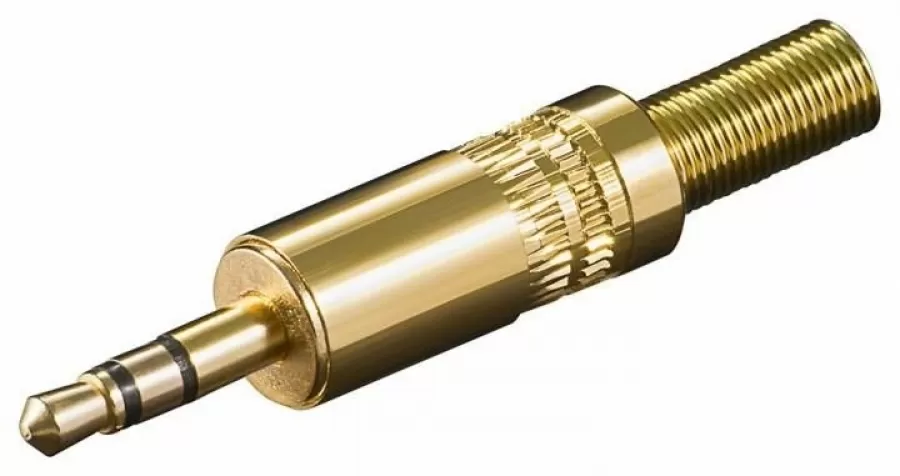 Mufa Jack 3.5mm Goobay Conector Stereo Tata Aurit