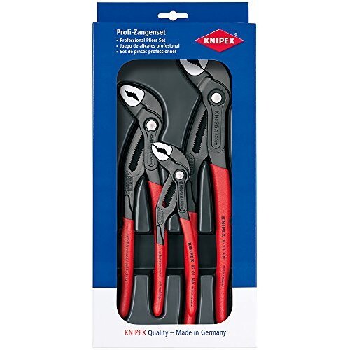 00 20 09 V02 Cobra pliers set - 3-pieces