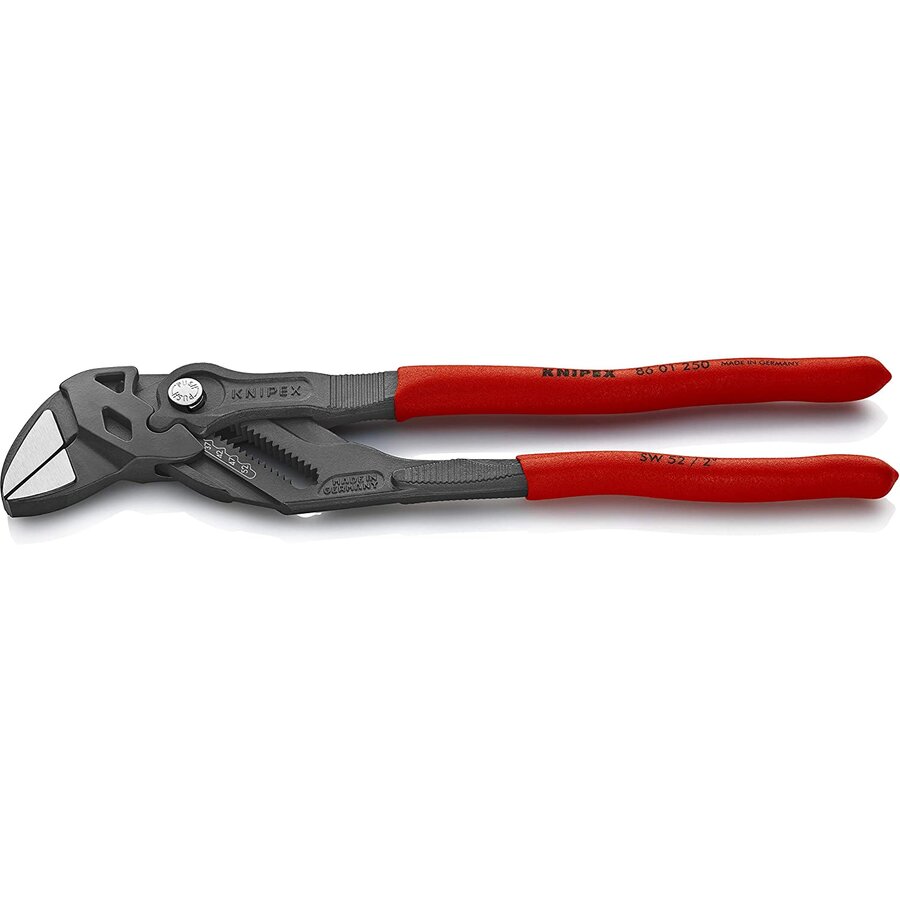 pliers wrench 86 01 250 (red, length 250m, 19-fold adjustable)