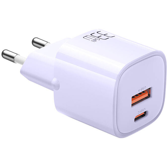 Incarcator CH-0155 GaN, USB/USB-C, 33W, Mov