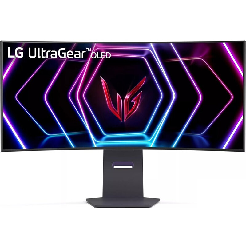 Monitor OLED Gaming Curbat UltraGear 39GS95QE-B 39 inch UWQHD 0.03 240Hz Black