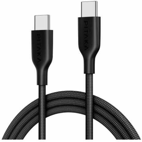 Cablu de Date / Incarcare Flex Braided USB C-USB C 1.2M Negru