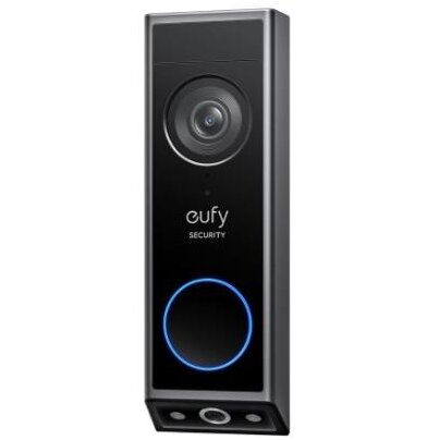 Sonerie Video Doorbell E340 Wi-fi Add-on Dual Camera 2k Hd Negru
