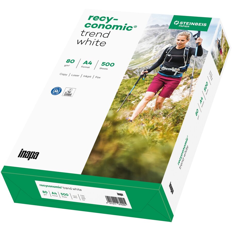 Consumabil Recyconomic Trend white A4, paper (DIN A4 (500 sheets), 80 g/m)