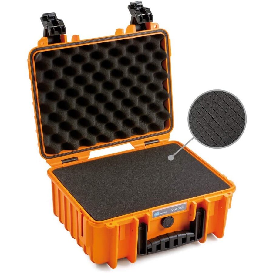 B&W International outdoor case type 3000/O/SI orange
