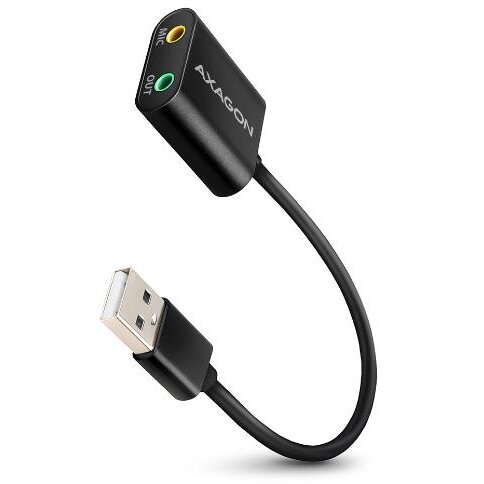 Adaptor Audio Axagon ADA-12 USB2.0 Stereo Negru