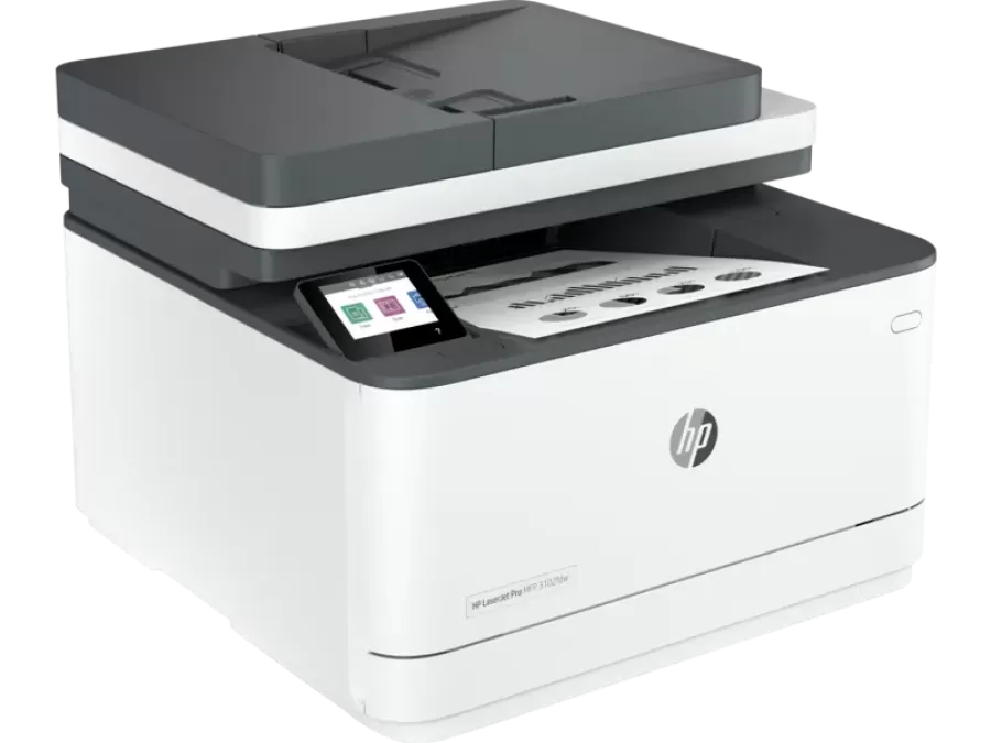 Multifuncțională Laser Monocrom HP 3G630F Format A4 33ppm Duplex Automat USB Rețea WiFi Alb/Negru — imaginea 2