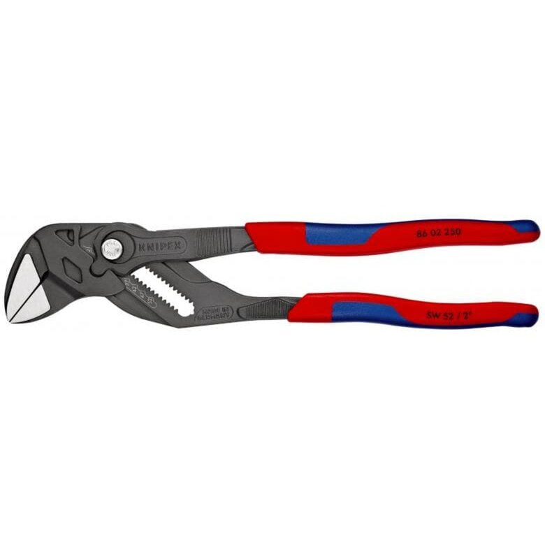 pliers wrench 86 02 250 (red/blue, length 250m, 19-fold adjustable)