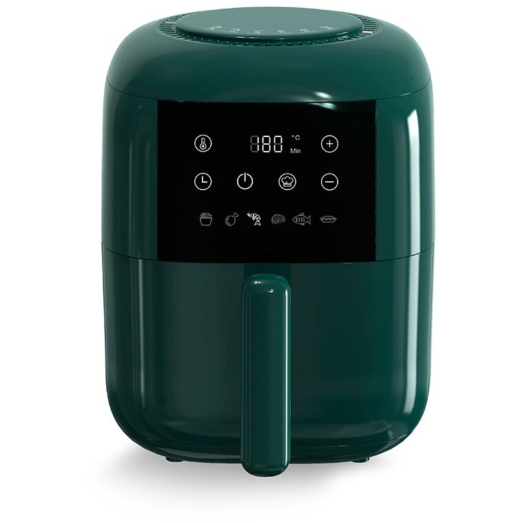 Friteuza Aer Cald Feel MR-755  3l 1200W Hot Air Fryer Verde