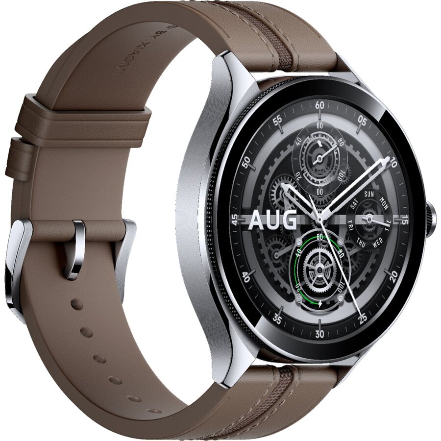 Smartwatch Watch 2 Pro, Smartwatch (silver/brown, Bluetooth)