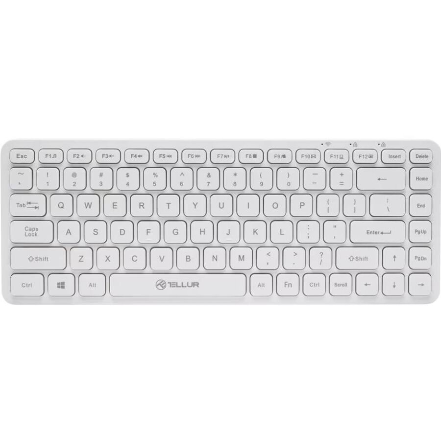 Tastatura Mini Wireless Alb