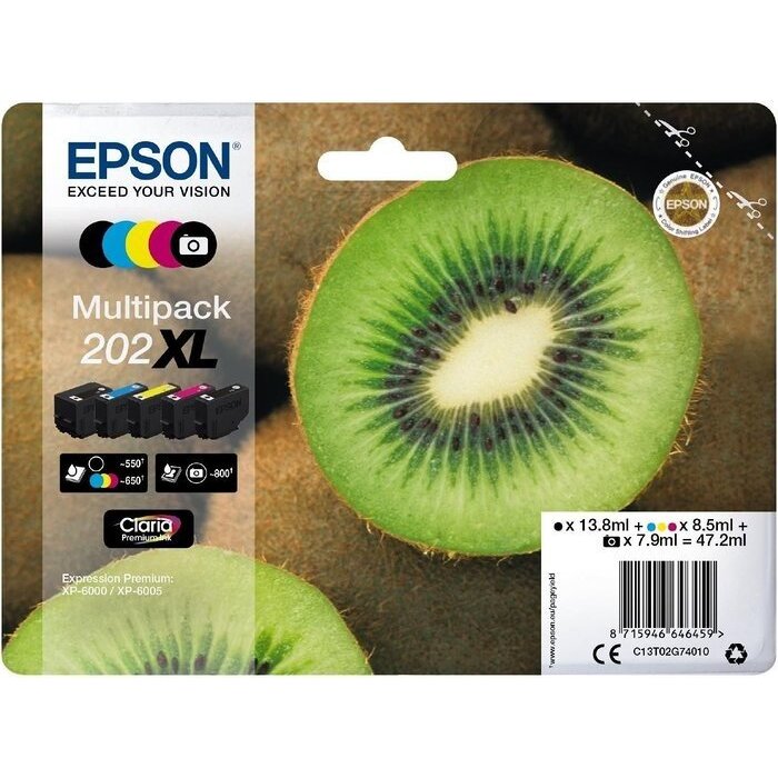 Consumabil Multipack Kiwi 202XL C13T02G74010