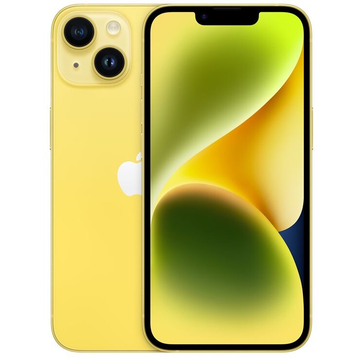 Smartphone Iphone 14 6.1inch Dual Sim Ios 16 5g 128gb Yellow
