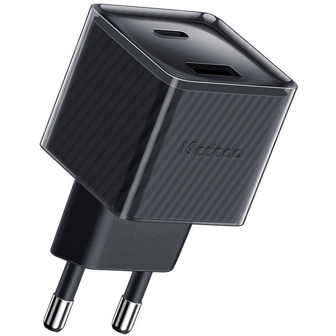 Incarcator CH-4151 GaN, USB/USB-C, 33W, Negru