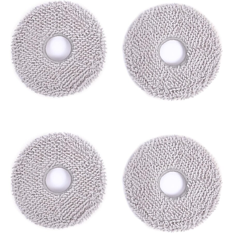 Set 4 rezerve de mop lavabil Ecovacscompatibil X1/X1e OMNI/X1 TURBO/T10 TURBO/T20 OMNI - imagine 2