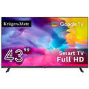 KM0243FHD-SA Smart Full HD GoogleTV 43Inch 108CM Negru
