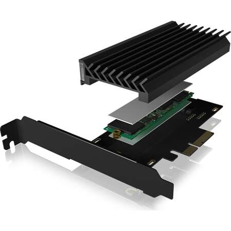 Pci Interface Box ICY ICY BOX BOX IB-PCI224M2-ARGB interface cards/adapter M.2 Internal ...