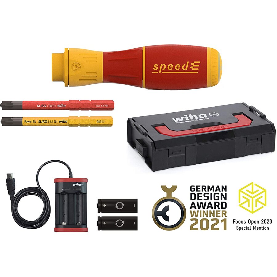 591 E-Screwdriver Set speedE II - 44318