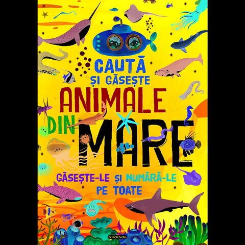 Jucarie Educativa Cauta si gaseste animale din mare