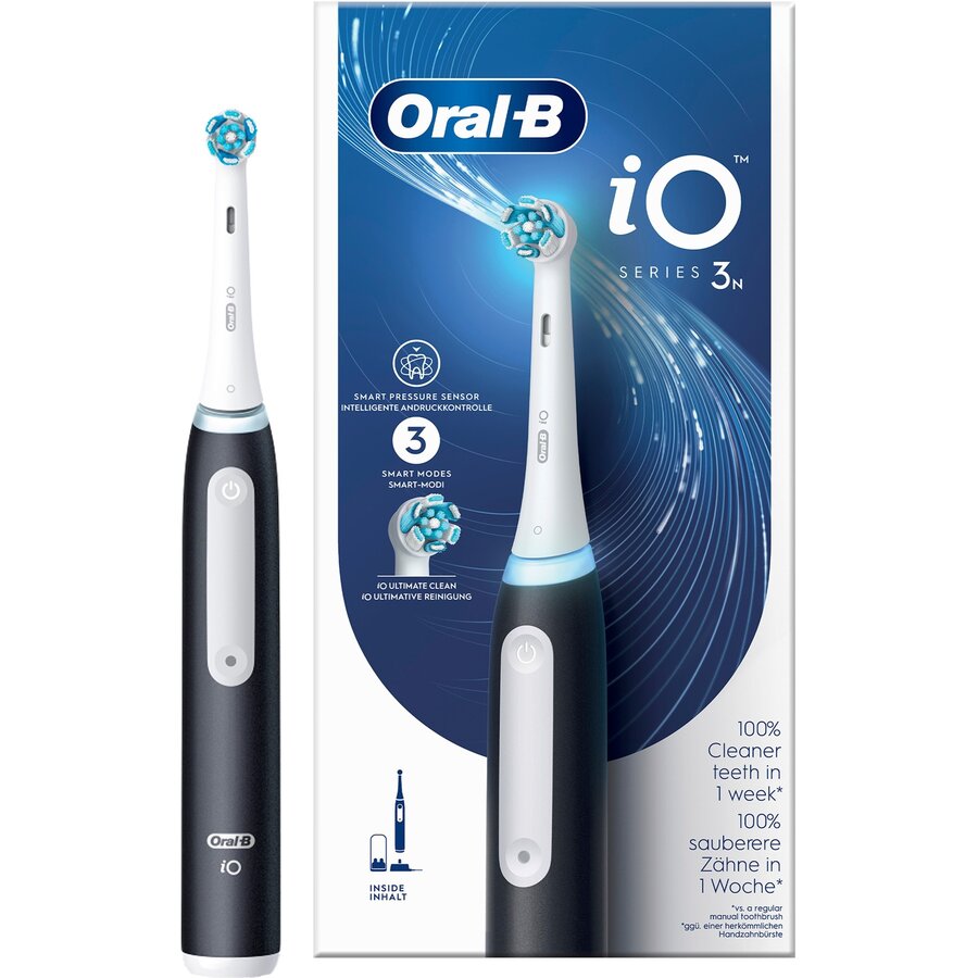 Oral-B iO Series 3 Electric Toothbrush (black Matt Black)