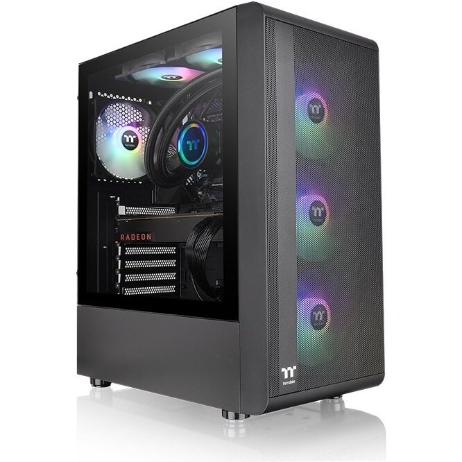 Carcasa S200 TG ARGB Midi Tower Black