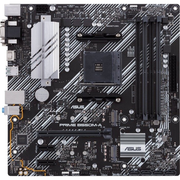 Placa de baza PRIME B550M-A / CSM B550 - Socket AM4 - Mainboard