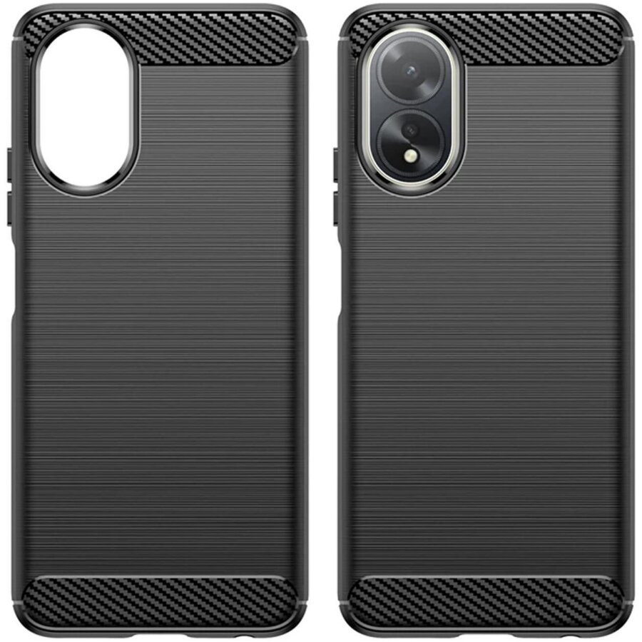 Husa Lemontti Carbon Pro pentru Oppo A18 / A38 4G Negru — imaginea 6