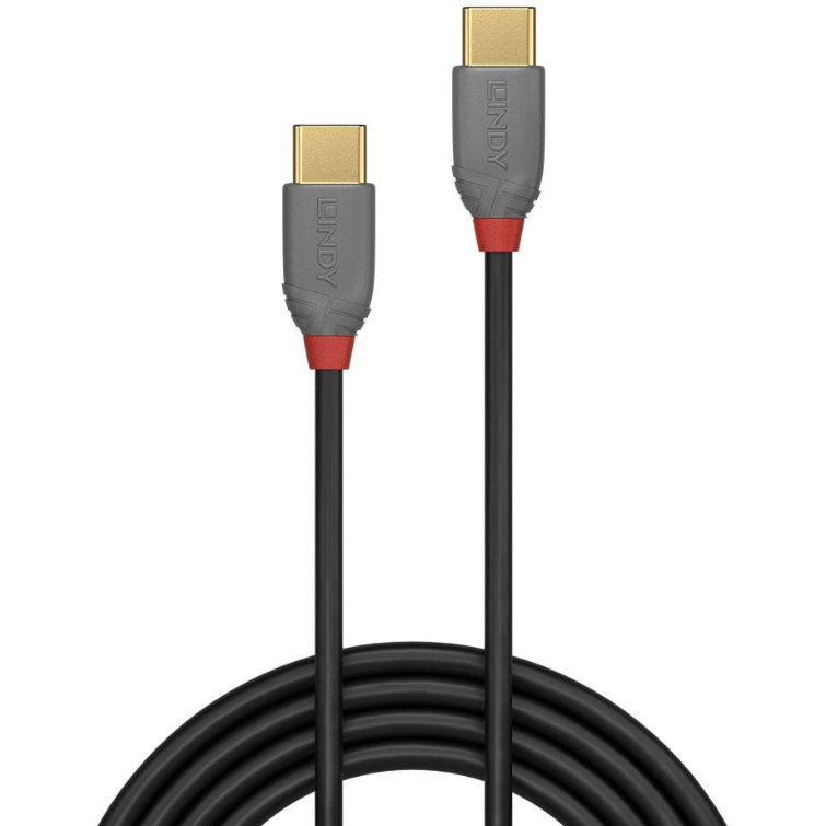 Cablu Date USB-C 2.0  - USB-C 2.0  2m Negru