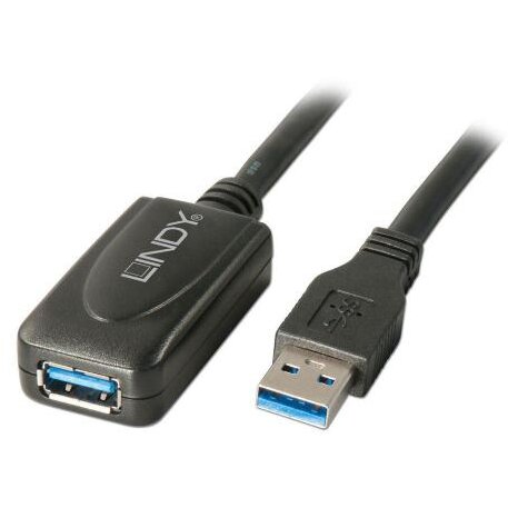Cablu USB 3.0 Male - USB 3.0 Female 5m Negru