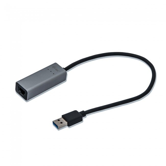 Adaptor 1x RJ-45 1x USB 3.0 1000Mbps Gri