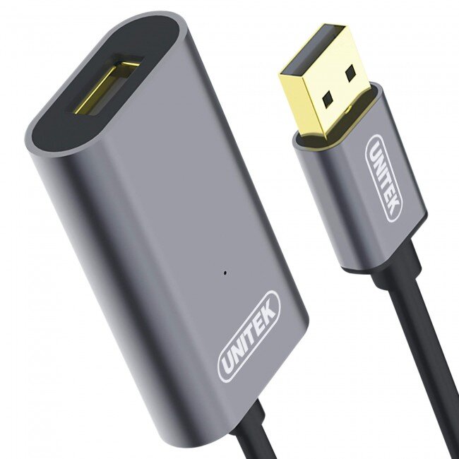 Cablu USB 2.0  10.0m Gri
