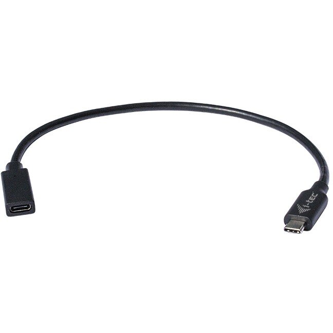 Cablu Extensie USB 2.0 Type A  - USB-C 30cm 10000Mbps Negru