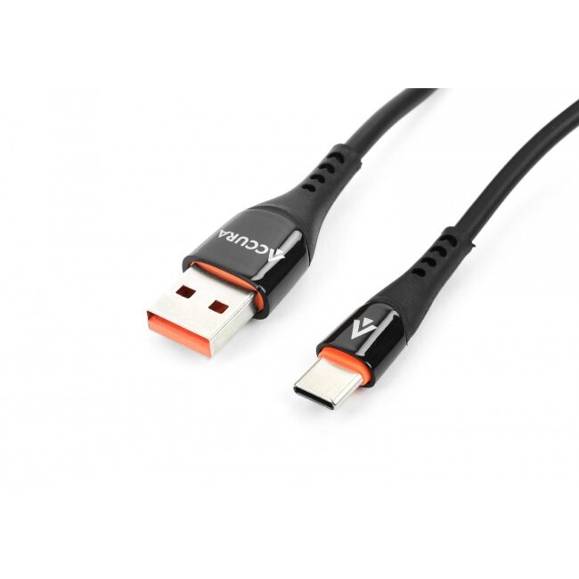 Cablu Date USB-A - USB-C 2m Negru