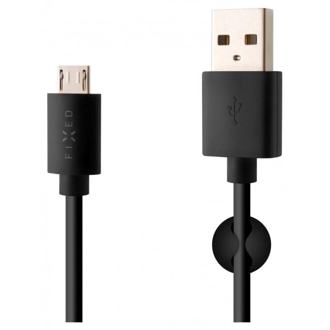 Cablu Date microUSB -  USB-A  2.0  2m Negru