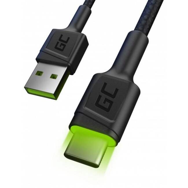 Cablu Date USB-A - USB-C  1.2m   Negru