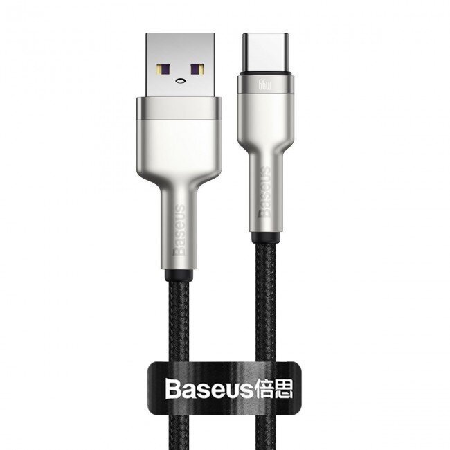 Cablu Date USB-A 2.0 - USB-C 66W  0.25m  Negru