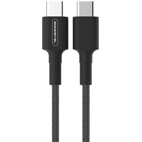 Cablu Date USB-C - USB-C 18W PD 3.6A 1m Negru