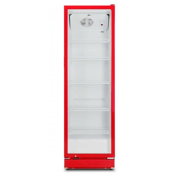 Vitrina Frigorifica VF350R 350L H 194.5CM Clasa C Rosu