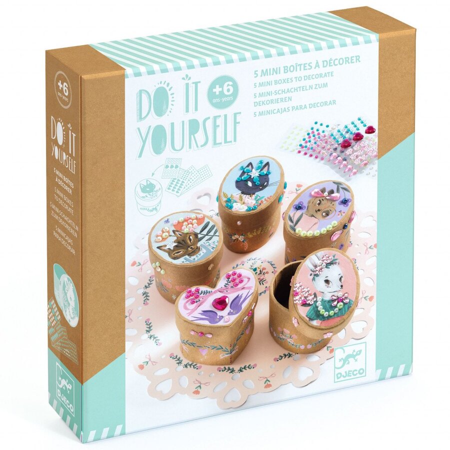 Kit Creativ Set DIY Cutii Si Cutiute