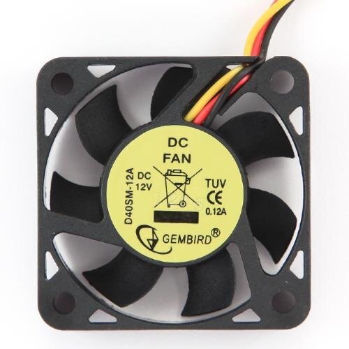 Ventilator PC D40SM-12A 40x40x10MM Negru