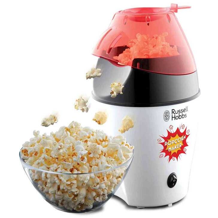 Aparat Popcorn Fiesta 24630-56 1200W  Aer Cald  Capacitate 35-50g Alb