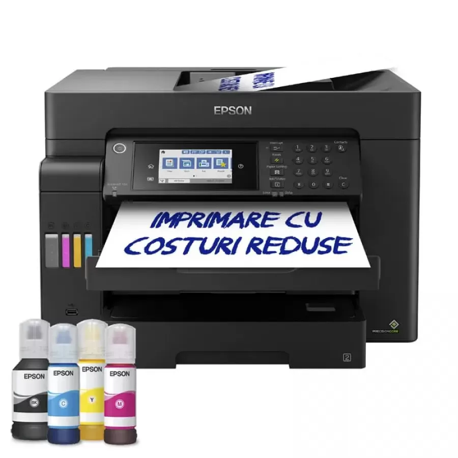 Multifuncțională InkJet Color Epson EcoTank L15160 Rețea USB Wireless A3 Black