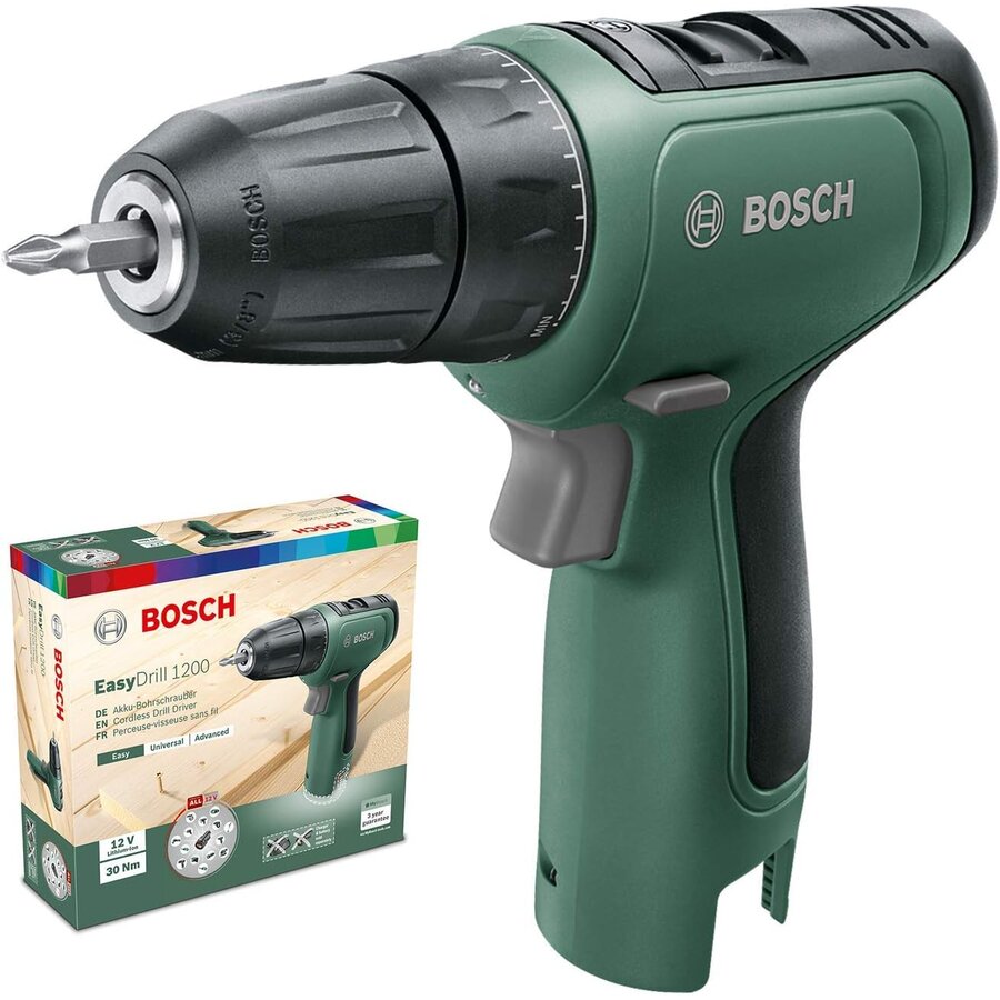 Masina de gaurit Easy Drill 1200 1650RPM 1.5Ah  Fara Acumulator Verde